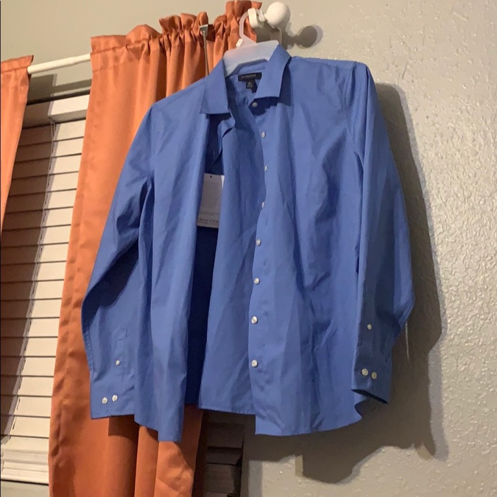 Sky blue office type shirt